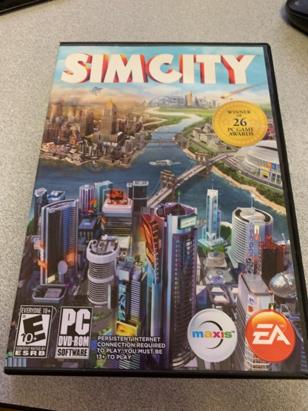 SimCity PC Game by EA / Maxis - Colorful City Cover CIB complete